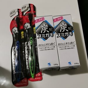 Sumigaki toothpaste and Toothbrush